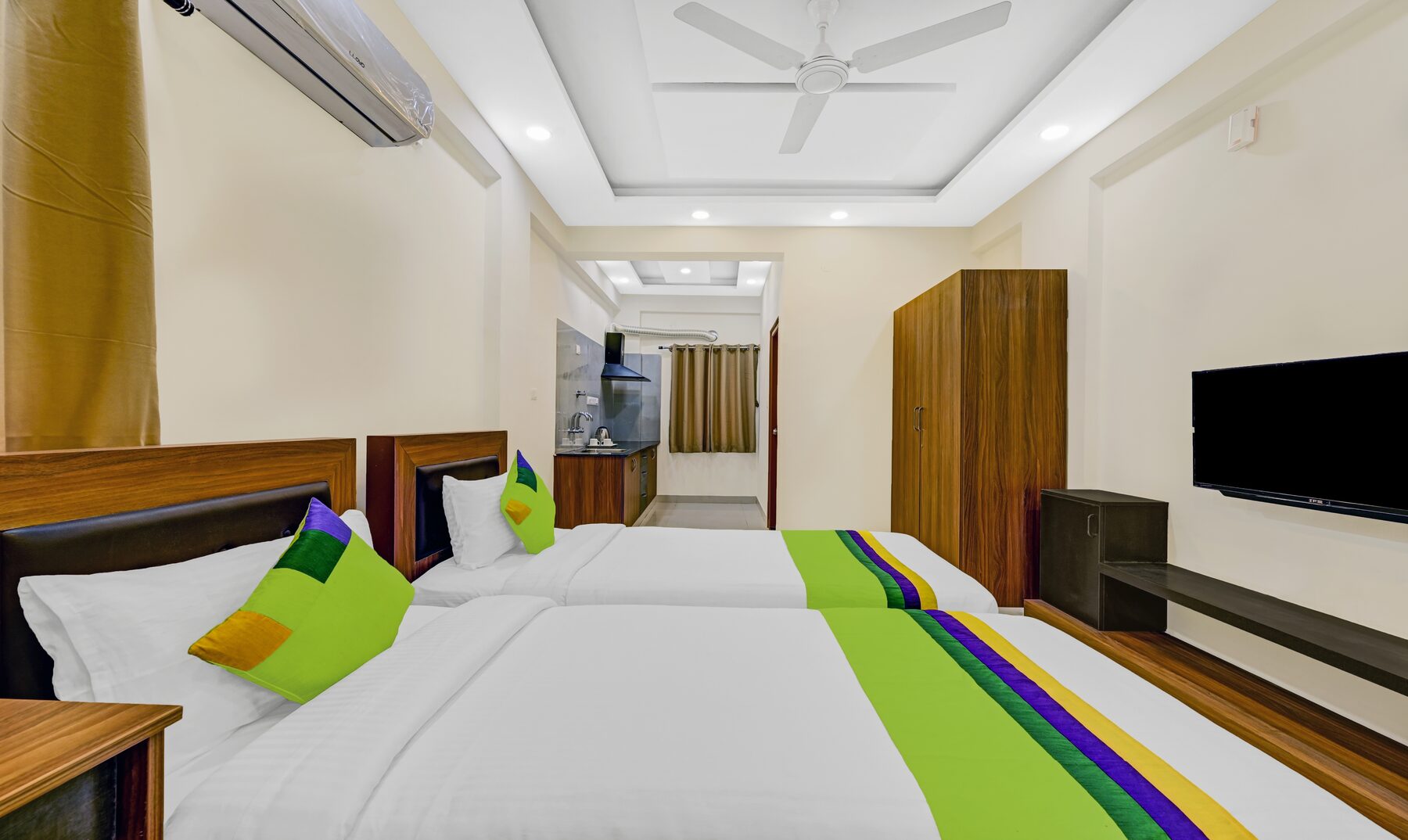 Serviced suite